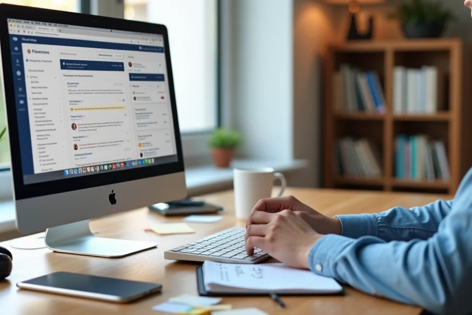 Freelancer trabalhando em notebook com plataformas abertas na tela